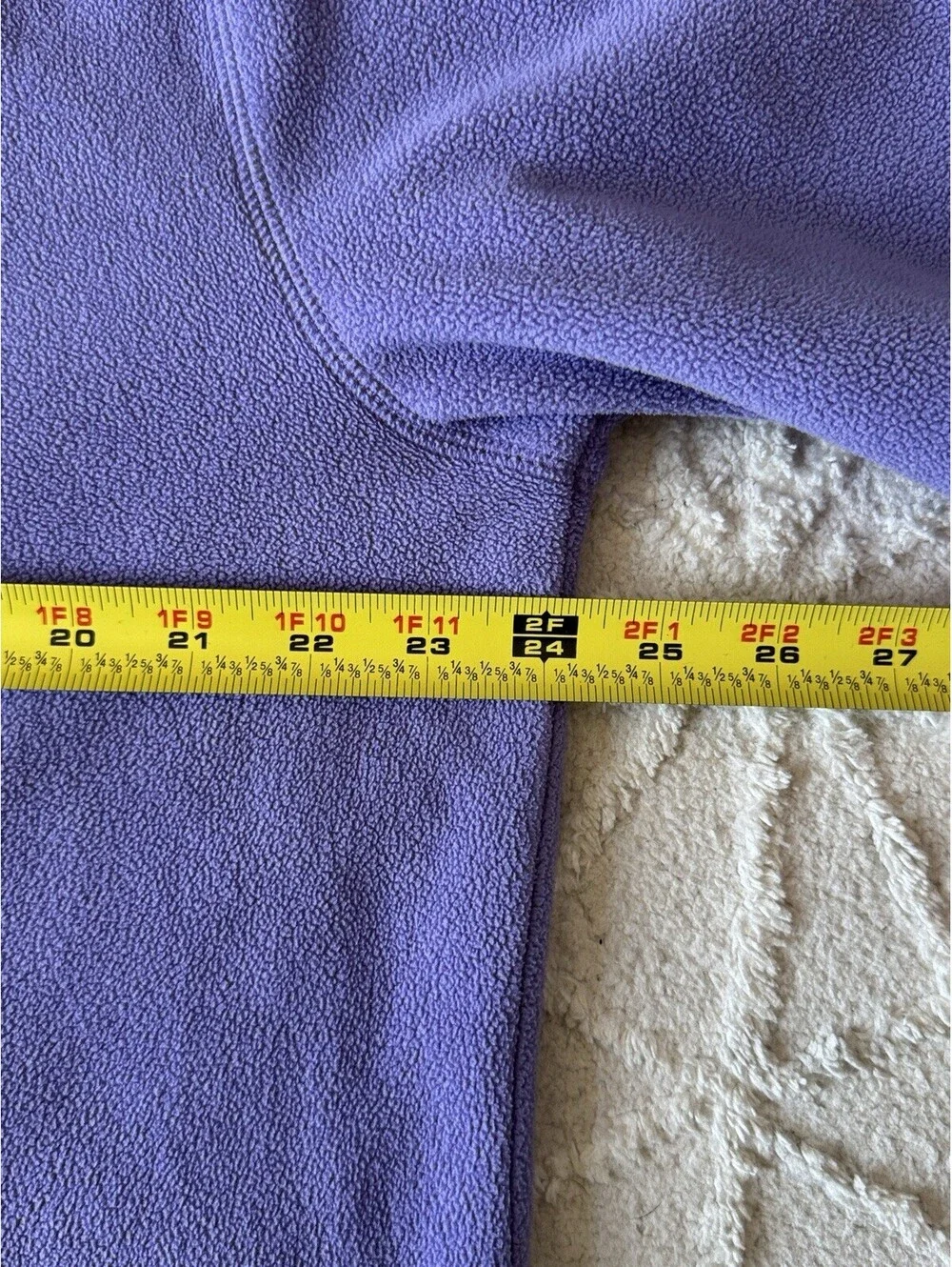 Vintage Y2K Disney Winnie the Pooh Purple Fleece Pajama Top Womens XL 1X